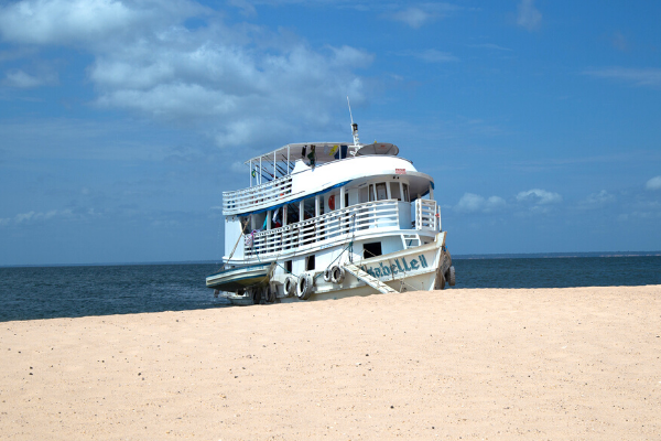 barco privativo da expedição amazônia rio tapajós